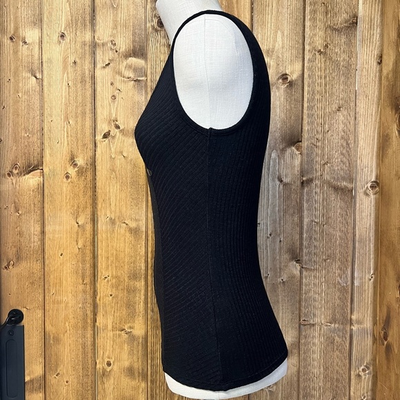 NWT Maurices XS Black Tank Top Stretchy Knit Layering Dressy - Picture 4 of 8